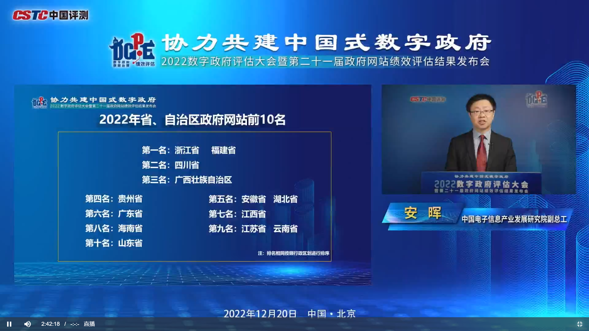 四川省政府网站在2022中国政府网站绩效评估中排名第二开云体育 开云官网(图1)