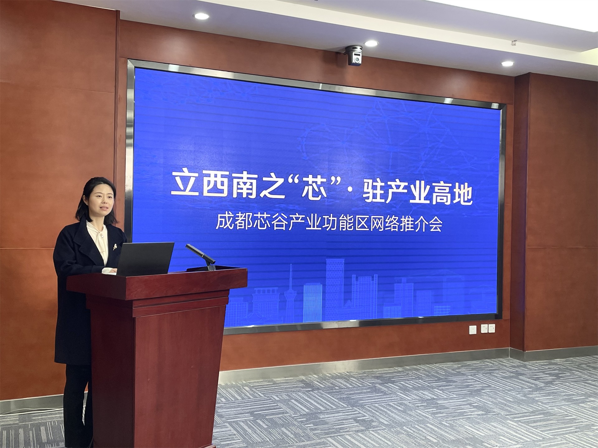 把握时代“芯”机遇 2021成都芯谷产业功能区网络推介开云 开云体育官网会圆满举行(图1)