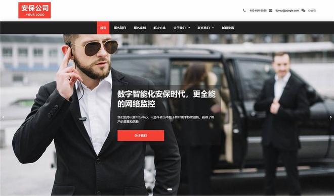 用这16个响应式网站主题模板制作企业网站立马提升公司形象开云体育 开云官网(图17)