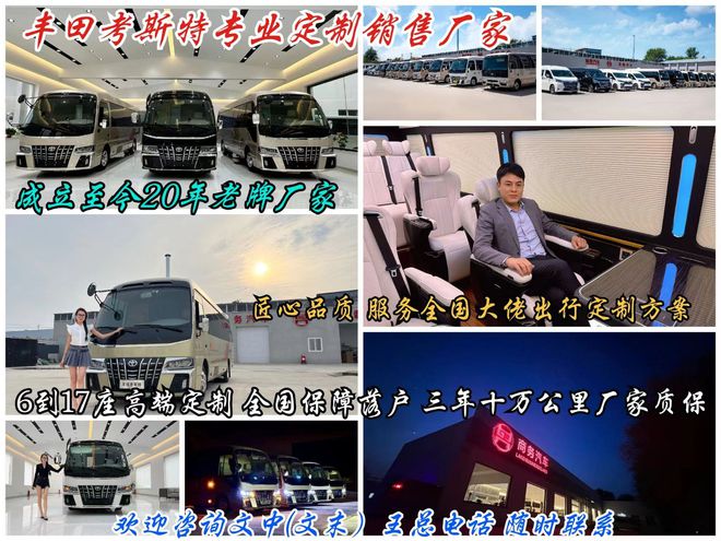 Kaiyun 开云台中市丰田考斯特中巴车7座12座配置价格(图2)